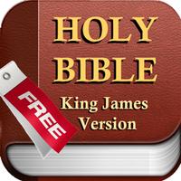 King James Version Bible Plakat