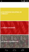 Poster Patrimoine en ligne Languedoc