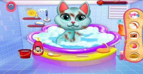 Kitty Cat Lovely Friend Care   APK download