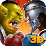 Fantasy Fighting Battle 3D ícone