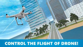 3D RC Drone Flight Simulator poster