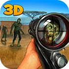 Zombie Shooting Hunting Safari Zeichen