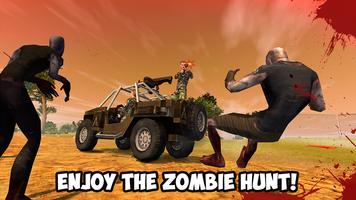 Zombie Shooting Hunting Safari Plakat