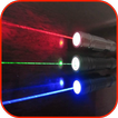 Laser flash de luz