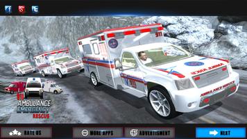 Offroad Ambulance Sim Hill 3d poster
