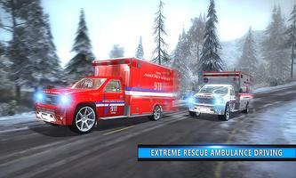 Offroad Ambulance Sim Hill 3d screenshot 1
