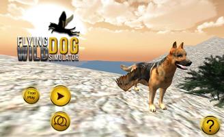 Poster Flying Dog - Wild Simulator