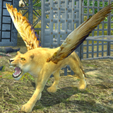 Flying Lion - Wild Simulator icône