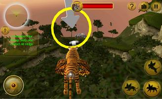 Flying Tiger - Wild Simulator اسکرین شاٹ 1
