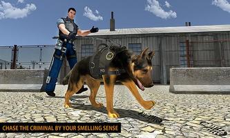 Police Dog Criminal Mission Affiche