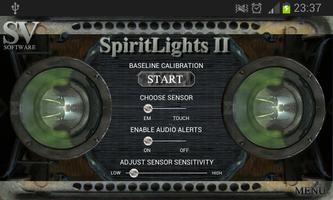 SpiritLights II Paranormal app Plakat