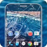 Crack screen Prank icon