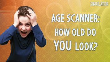 Face scanner What age prank Poster