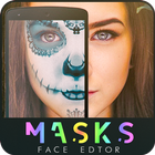 Máscaras De Rosto Editor ícone
