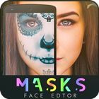 Masken Gesicht Editor Zeichen