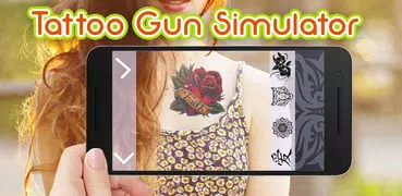 Arma del tatuaje del Simulador