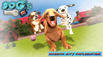 DOGS LIFE : Free Dog Games syot layar 1