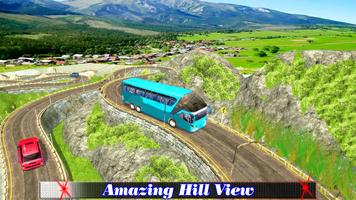 Mountain Bus Real Driving: Hill Simulator اسکرین شاٹ 2