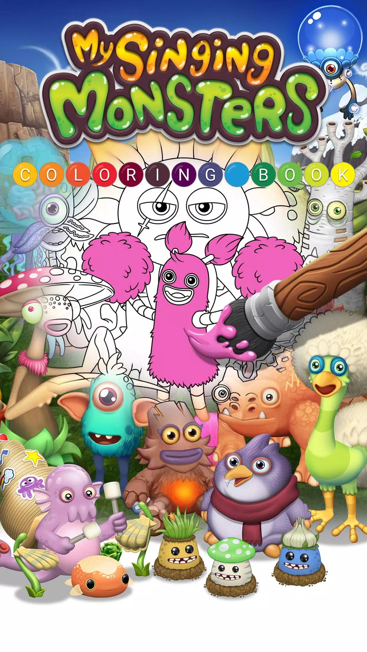 My Singing Monsters Coloring Pages  Monster coloring pages, Singing  monsters, Cartoon coloring pages