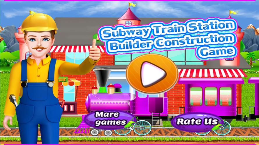Subway Train Station Builder Construction Game APK for Android Download