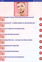 Poster Daily Glowing Face and Glowing Skin Tips