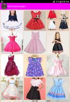 Kids Dress Designs Affiche