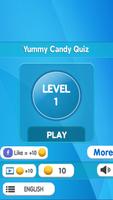 Yummy Candy Quiz Cartaz