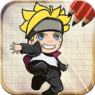 Draw Boruto Manga أيقونة