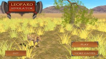 Leopard Simulator Plakat