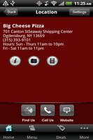 Big Cheese Pizza captura de pantalla 2