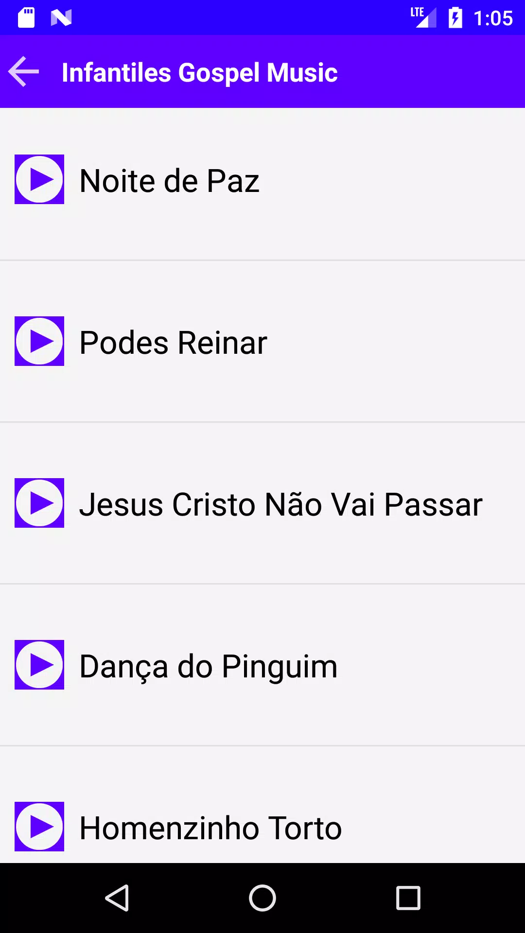 Infantiles Gospel Music Lyrics APK for Android Download