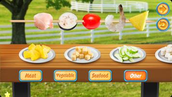 BBQ Grill Cooker-Cooking Game syot layar 3