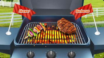 BBQ Grill Cooker-Cooking Game imagem de tela 2
