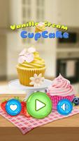 Vanilla Cream Cupcake Maker Affiche