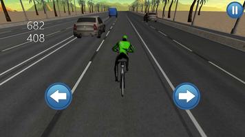 Cycling Highway Bike Ride 3D Affiche
