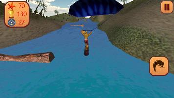Kite Surfer - River Racing 3D постер