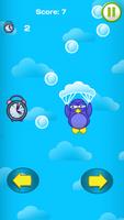 Penguin Parachute Sky Downfall screenshot 2