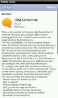 IBM Mobile Client screenshot 3