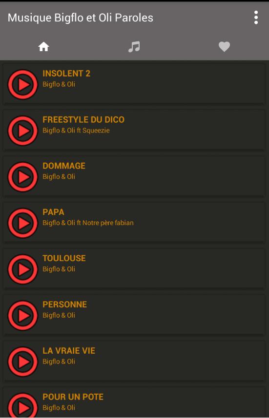 Musique Bigflo Et Oli Paroles APK pour Android Télécharger