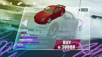 Drag Race : Top Speed Car 3D capture d'écran 1
