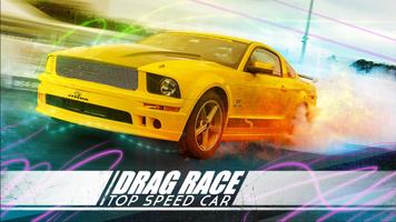 Drag Race : Top Speed Car 3D capture d'écran 2