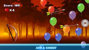 Balloon Shooter Pop Archery Games capture d'écran 3