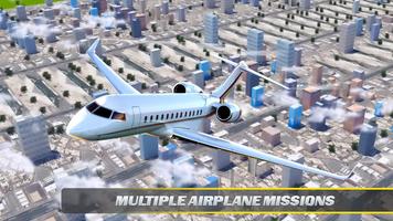 Airplane Flight Simulator 2018 Pilot पोस्टर