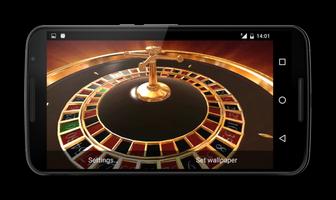 Casino Roulette Live Wallpaper capture d'écran 3