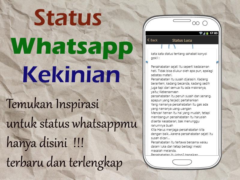 Status Wa Kekinian For Android Apk Download