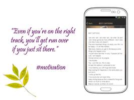 Inspiration Caption And Quotes syot layar 1