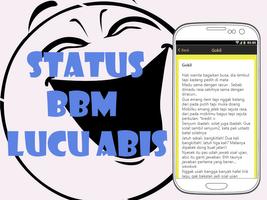 Status BM Lucu Abis স্ক্রিনশট 1