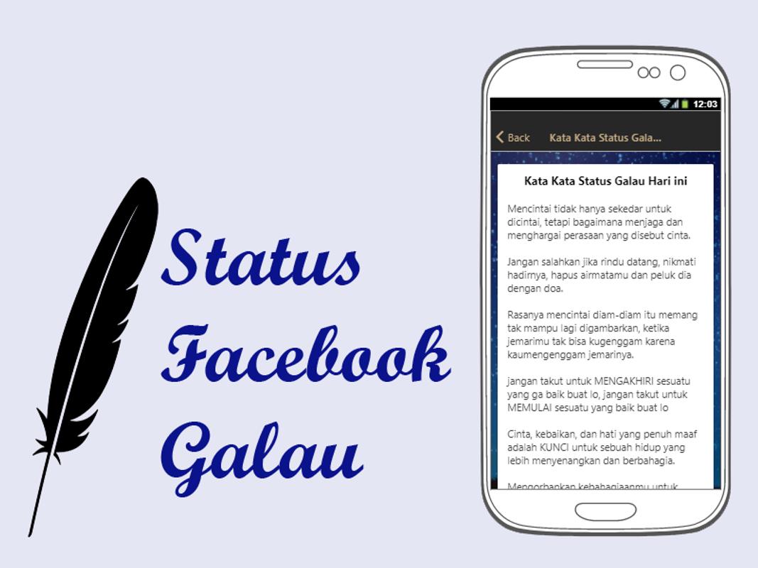 Status FB Galau For Android APK Download