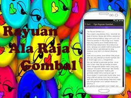 Rayuan Ala Raja Gombal capture d'écran 1