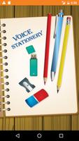 Voice Stationery Affiche